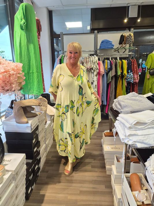 Plussize puuvillamekko (3 väriä)