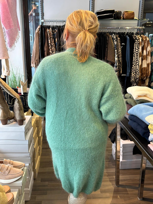 Mohair neuletakki vedenvihreä/aqua