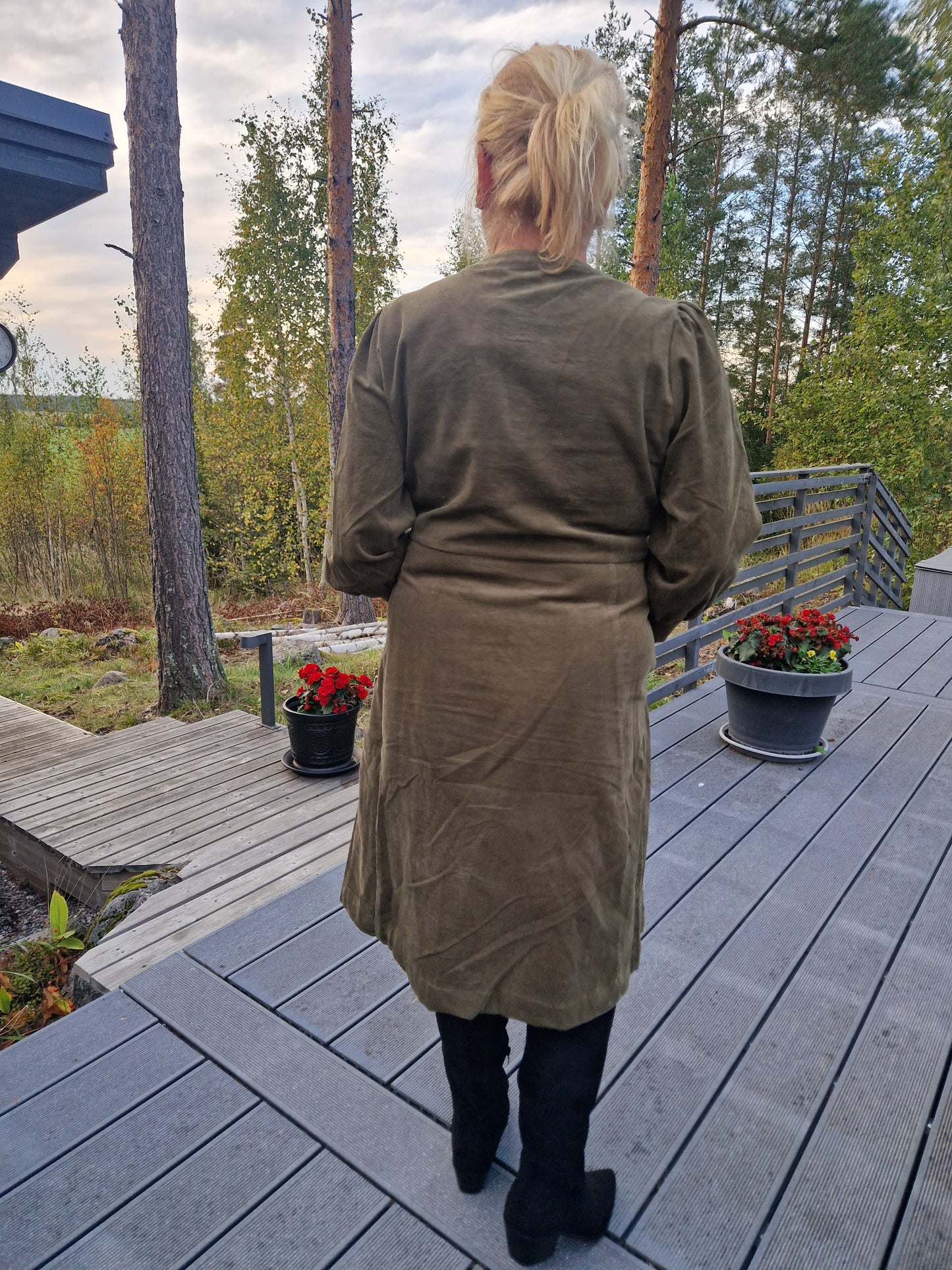 Samettimekko  vihreä