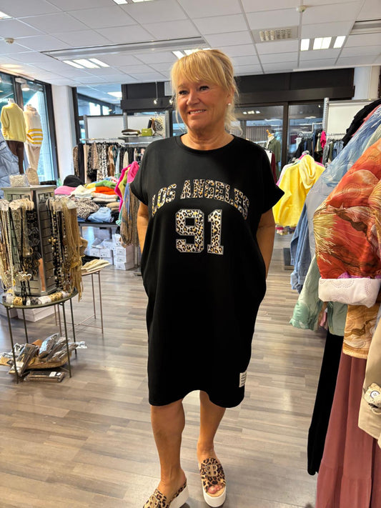 Los Angeles mekko/tunika musta