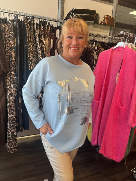 Pusero/tunika  vaalean sininen