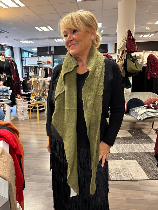 Reilu kolmiohuivi vihreä