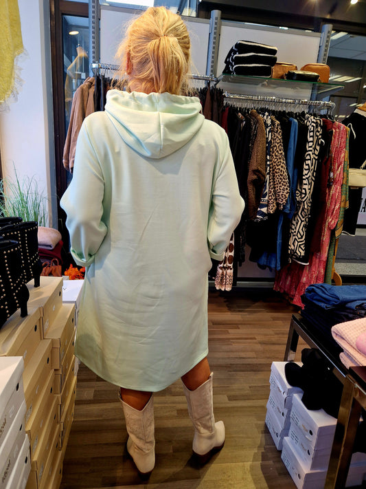 Mikki hupparimekko vaalea vihreä