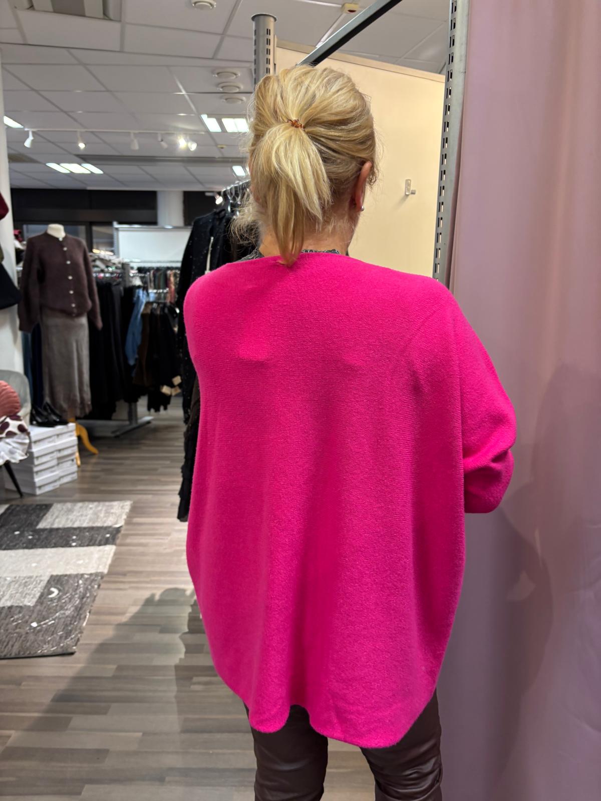 Reilumpi neule fuksia