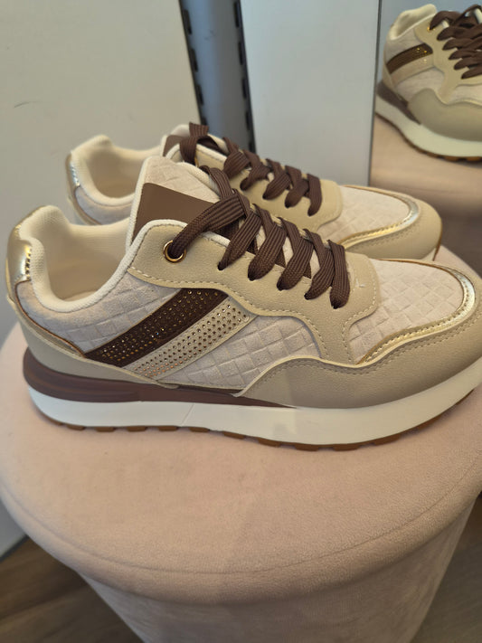 Lenkkarit vaalea beige